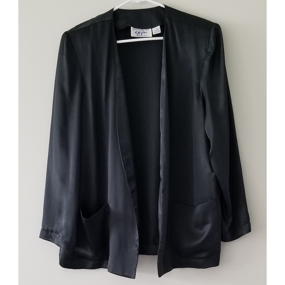 Vintage Givenchy Style Black Top